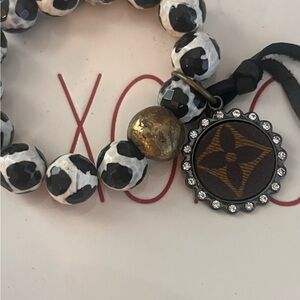 Cute black and white pattern fashion bracelet